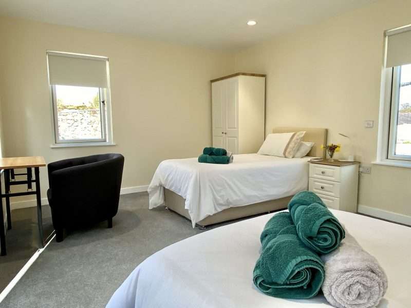 bedroom at Smarmore Castle