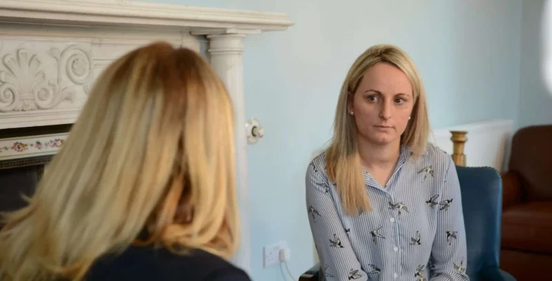 Picture of two women talking in addiction treatment at Smarmore Castle Private Rehab Clinic in Ireland